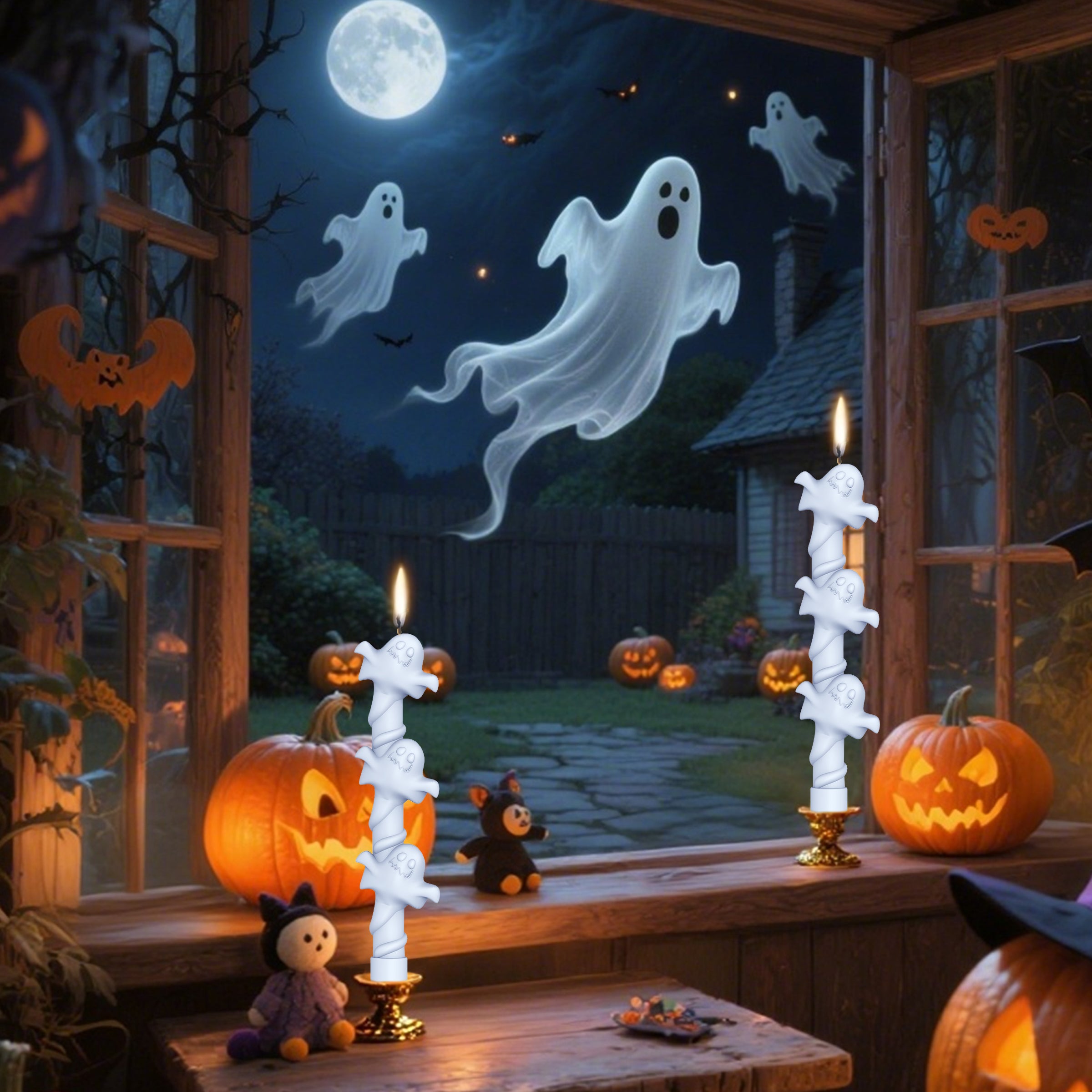 Halloween Shaped Decorative Candles