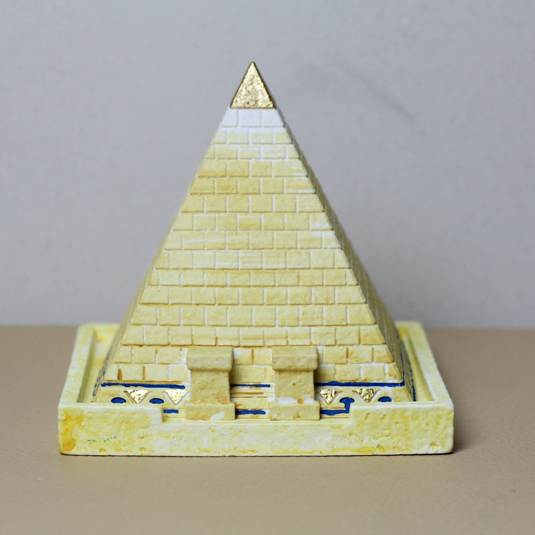 Pyramid Gypsum Decorative Ornaments