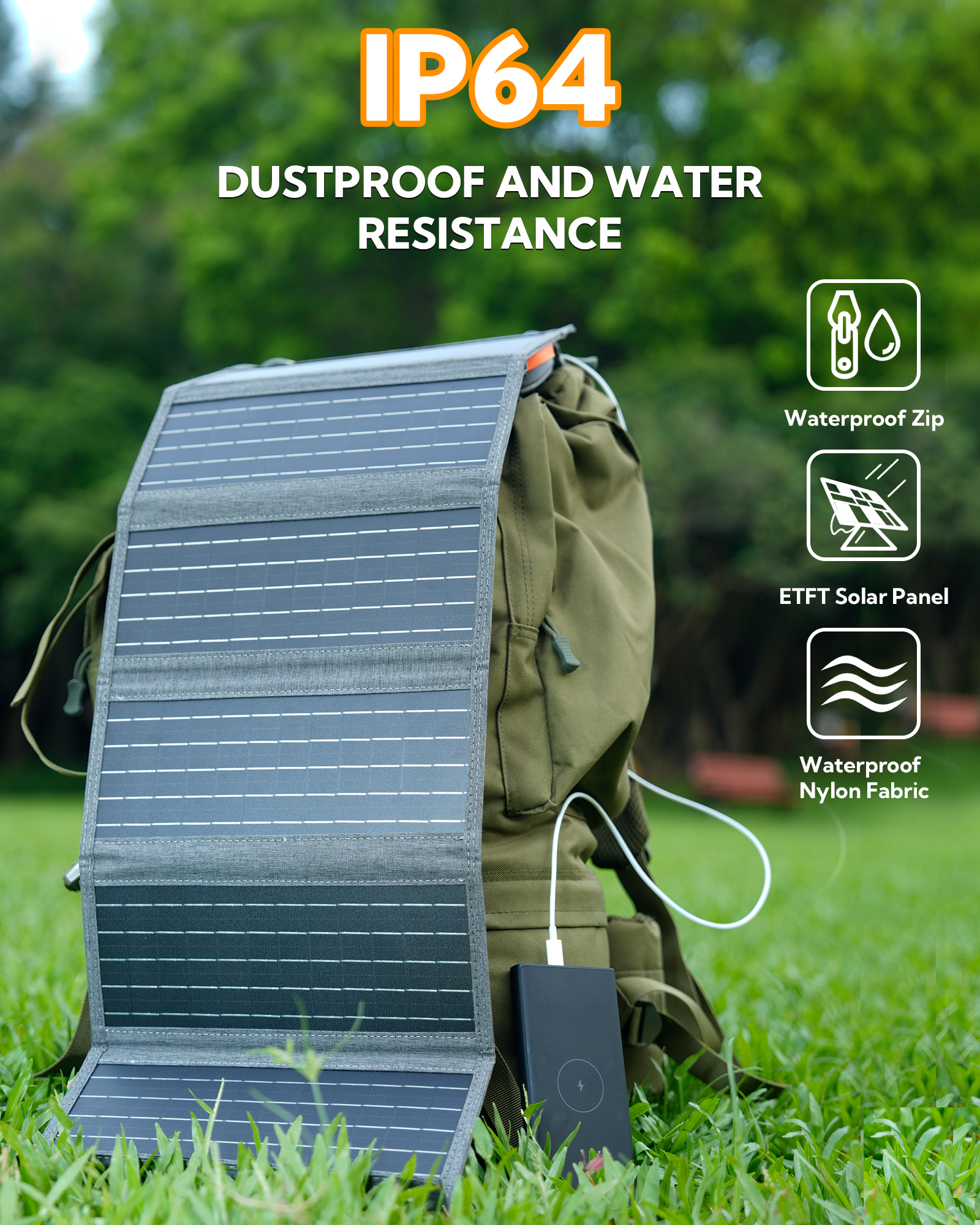LUM POCKET LUMOPAL 30W Foldable solar panel