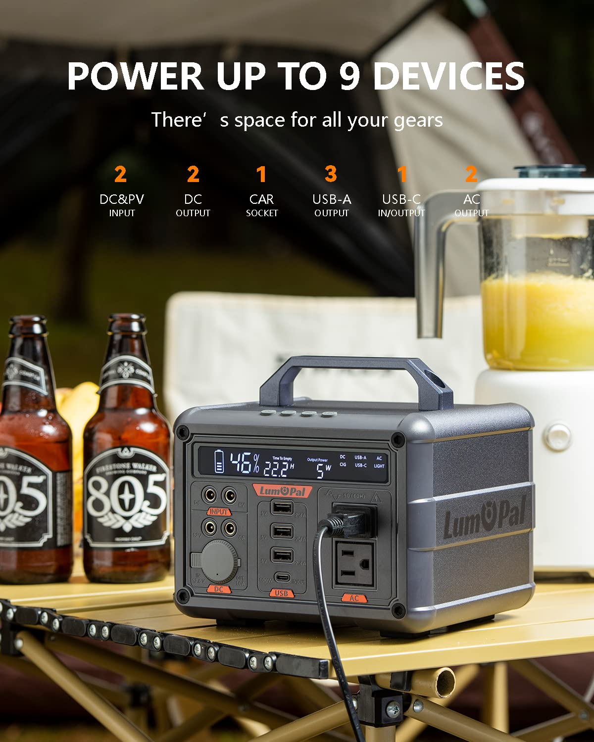 Lum power 300 portable power station
