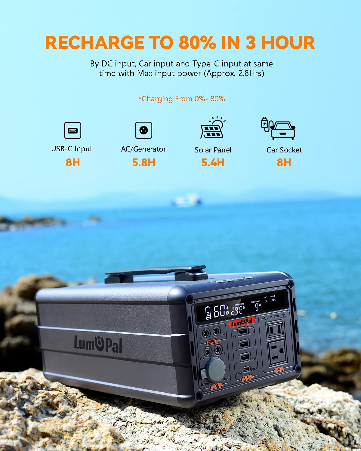 Lum power 1000 portable power station