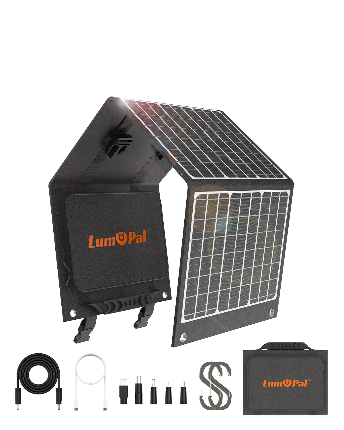 LUM Solar 40 Tragbares Solarpanel-B 