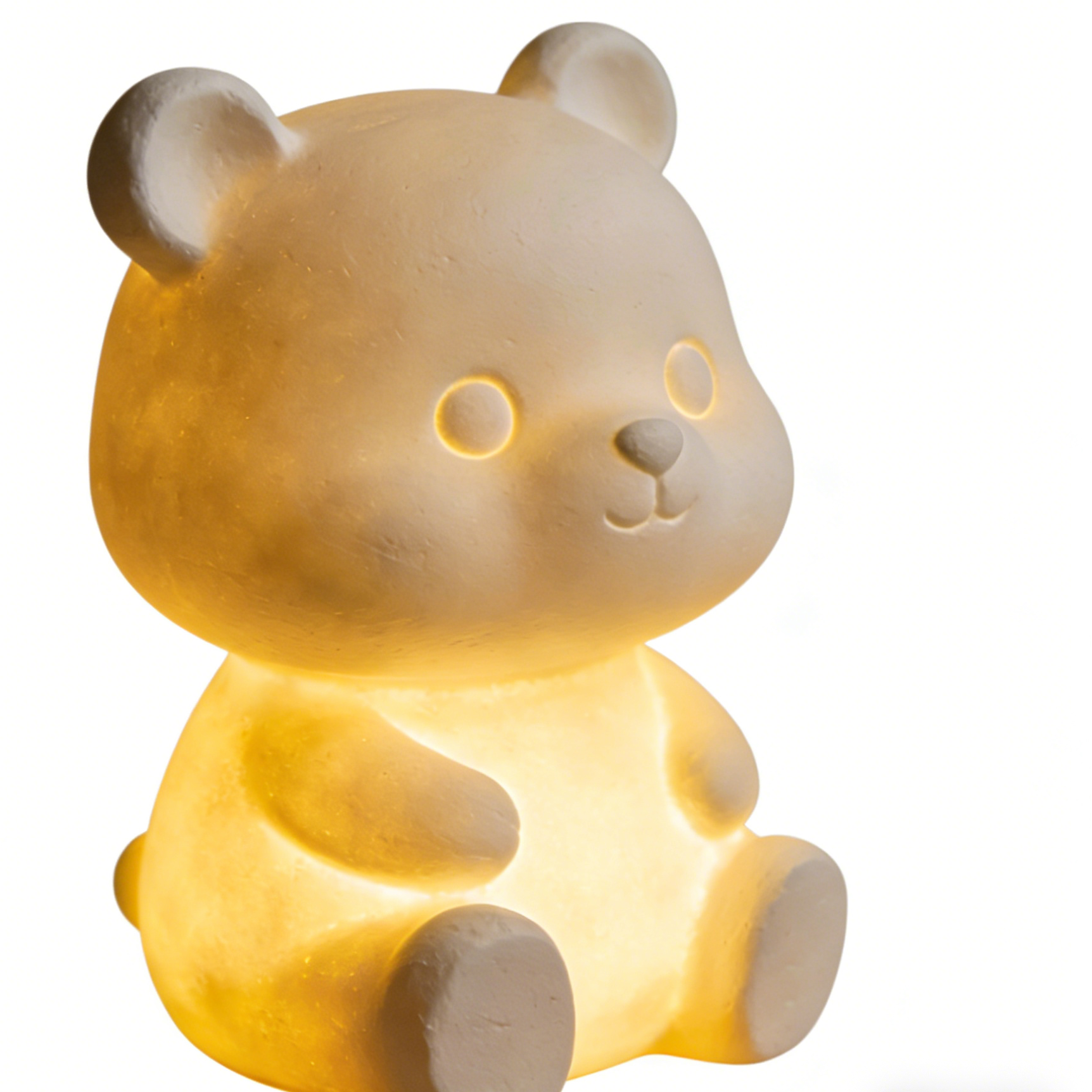 Gypsum Night Lights - Bear-Shaped